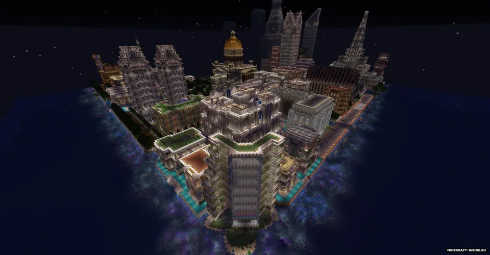 Radiant City — Minecraft xarita, rasm 3