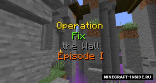 Operation Fix the Wall - Episode I — Minecraft xarita, rasm 1
