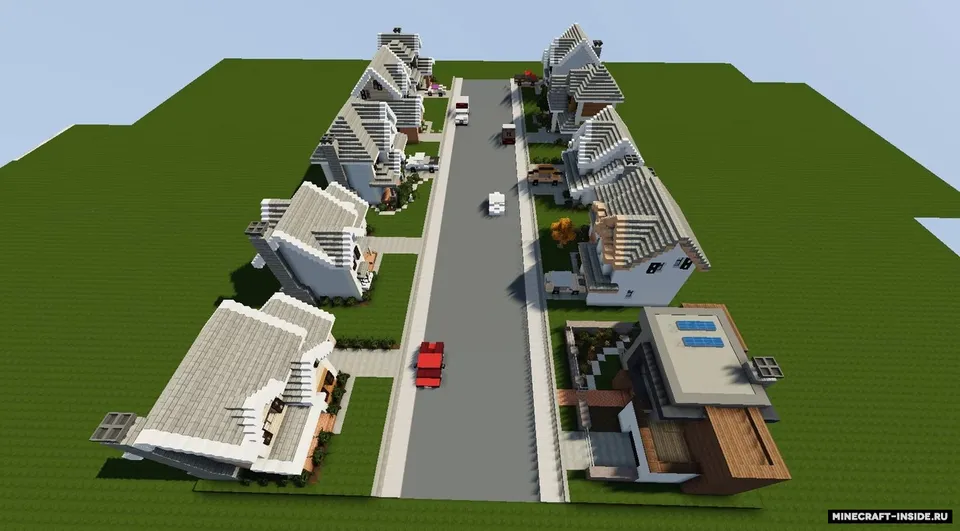 Small Neighborhood — Minecraft xarita, rasm 2