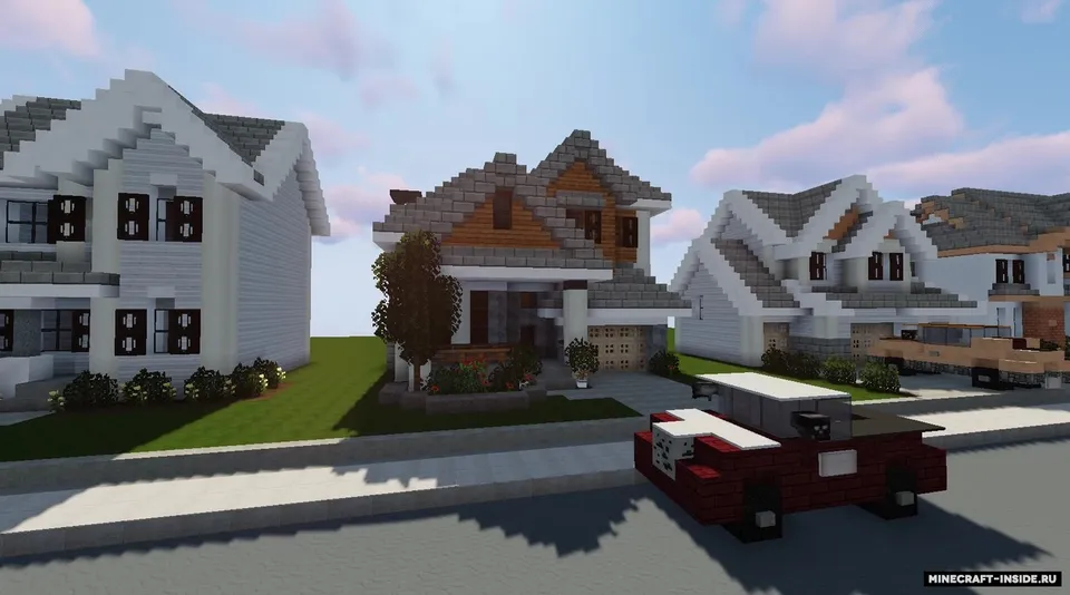 Small Neighborhood — Minecraft xarita, rasm 3