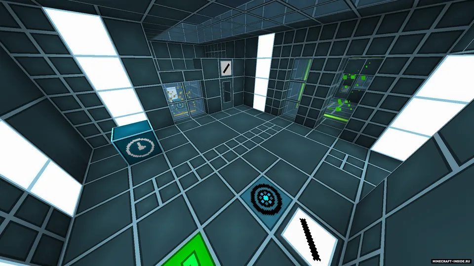Shadow Runner Deluxe — Minecraft xarita, rasm 2