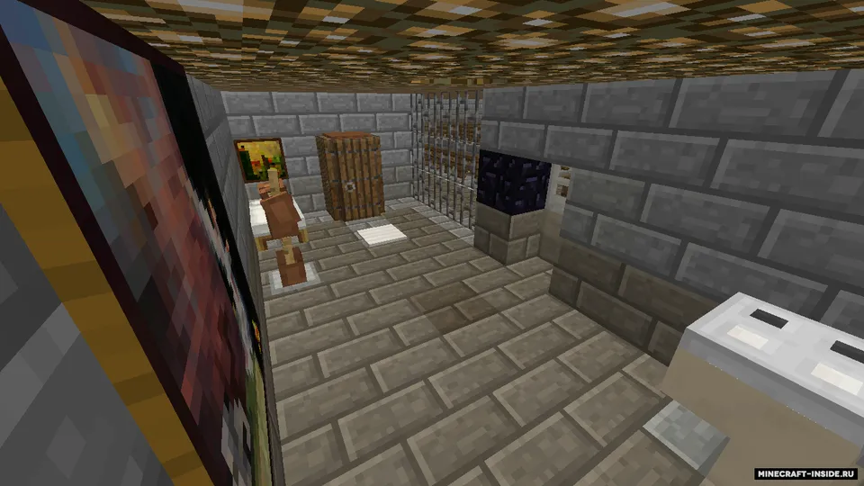 Qamoqdan qochish — Minecraft xarita, rasm 5