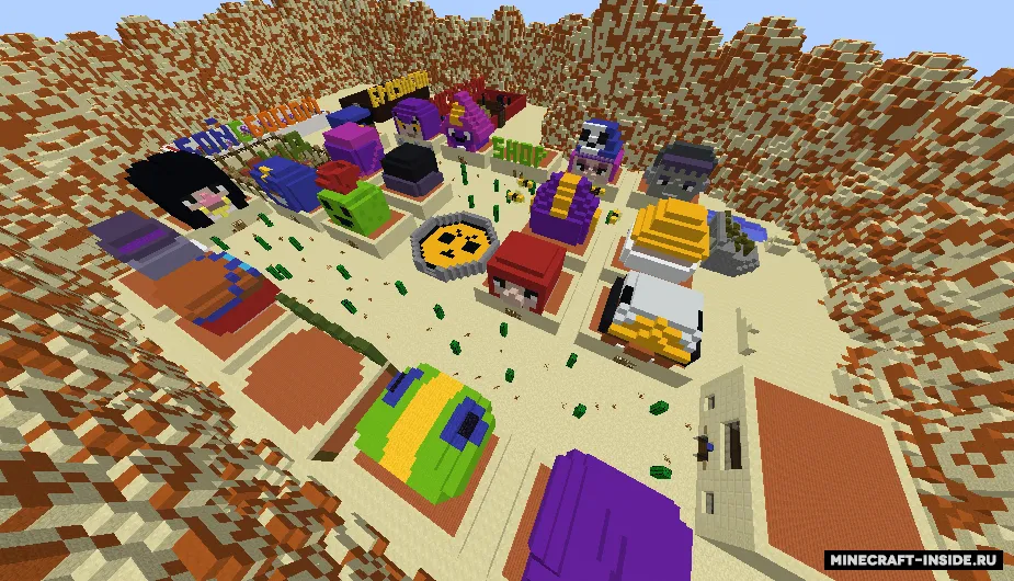 BrawlTown — Minecraft xarita, rasm 2