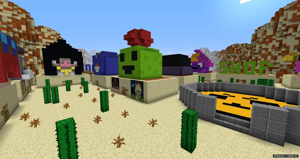 BrawlTown — Minecraft xarita, rasm 4