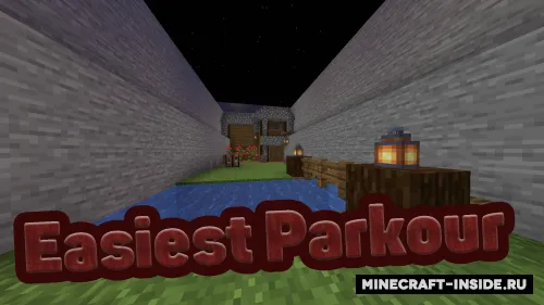 Easiest Parkour — Minecraft xarita, rasm 1