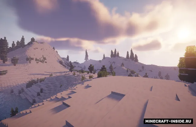 Snow-Covered Valleys — Minecraft xarita, rasm 2