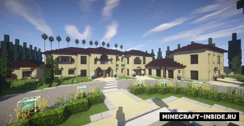 The Best Mansion In Los Angeles — Minecraft xarita, rasm 1