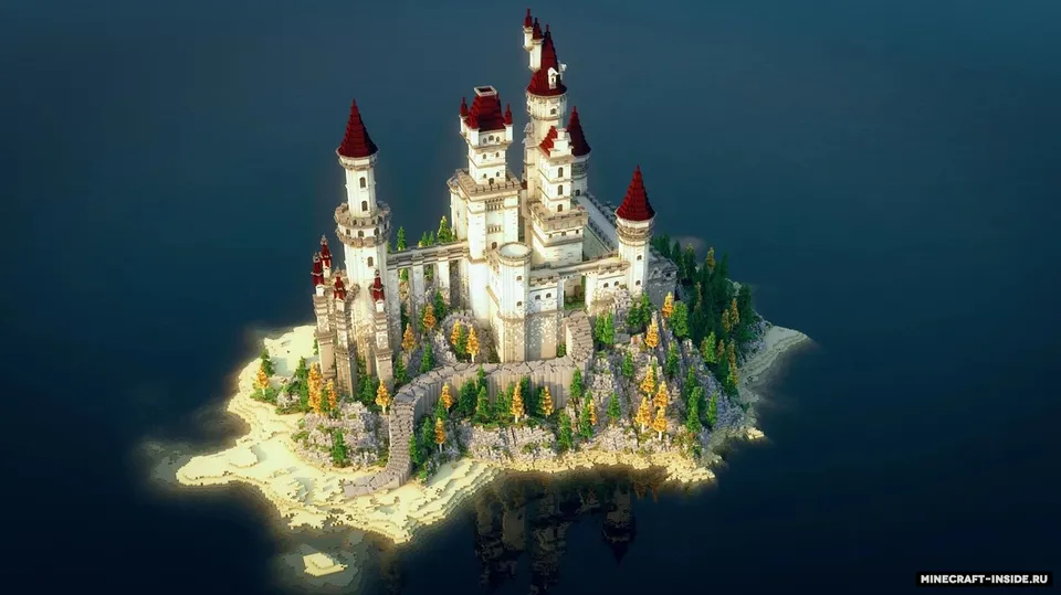 Another Generic Castle — Minecraft xarita, rasm 2