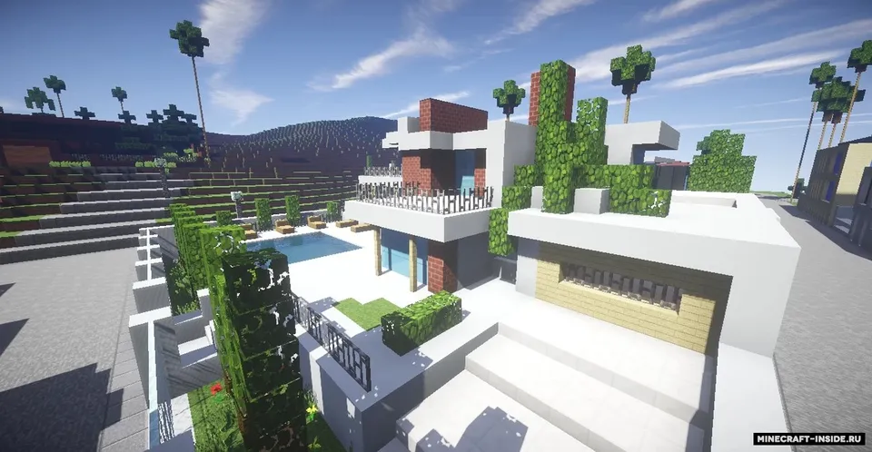 Modern House Ep6 — Minecraft xarita, rasm 2