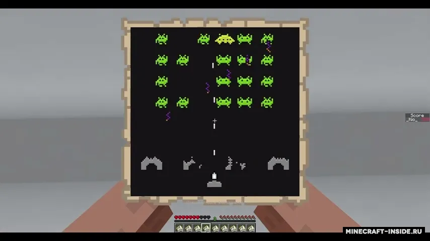 Space Invaders — Minecraft xarita, rasm 4