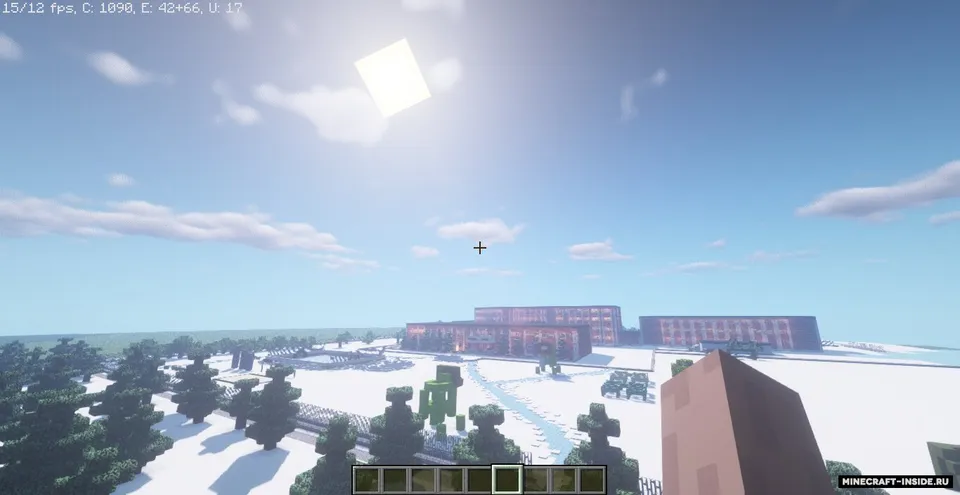 Neftekamsk 6-maktab — Minecraft xarita, rasm 2