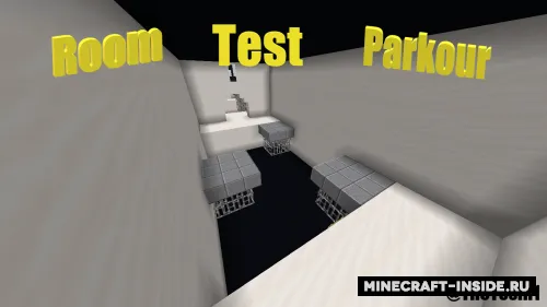 Room Test Parkour — Minecraft xarita, rasm 1