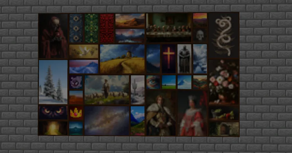 KF Paintings — Minecraft mod, rasm 2