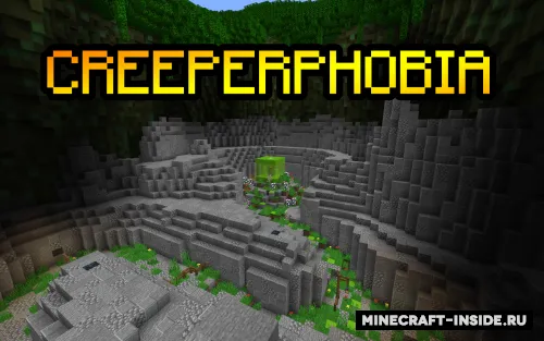 Creeperphobia — Minecraft xarita, rasm 1