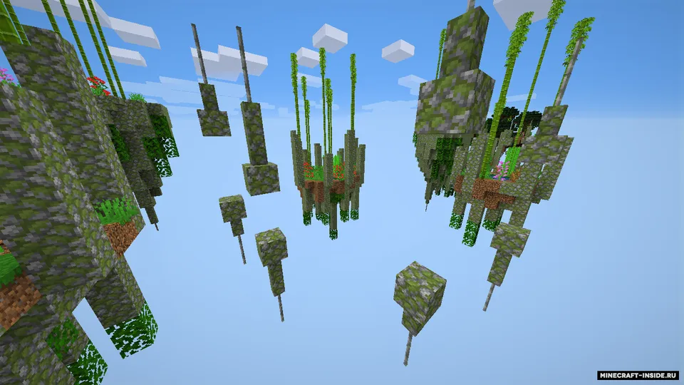 Parkour Jungle Bow 2 — Minecraft xarita, rasm 2