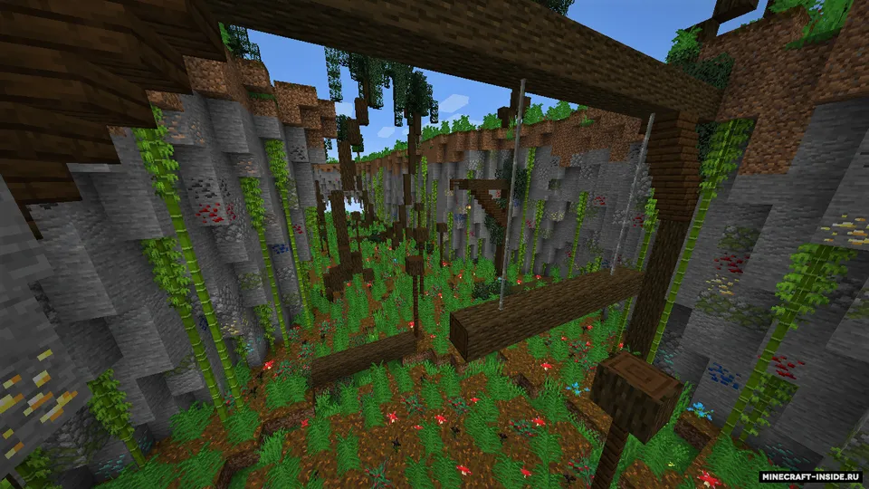 Parkour Jungle Bow 2 — Minecraft xarita, rasm 4