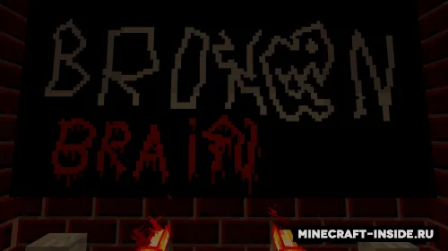 BroKen BrAiN Horror — Minecraft xarita, rasm 1