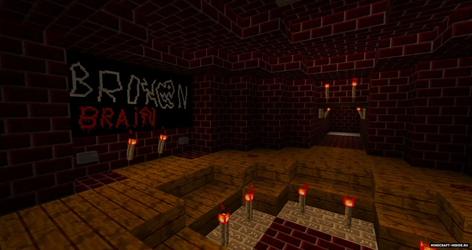 BroKen BrAiN Horror — Minecraft xarita, rasm 2