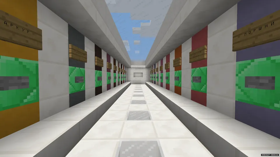 Domino 7 dan sinovlar — Minecraft xarita, rasm 5