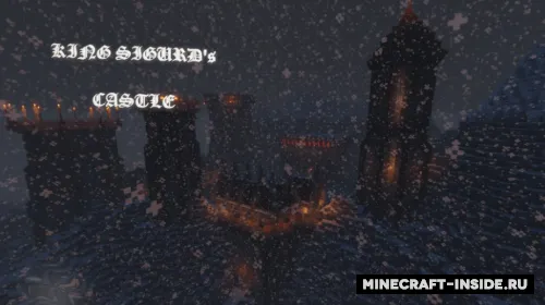 King Sigurd's Castle — Minecraft xarita, rasm 1