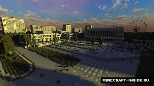 Pripyat — Minecraft xarita, rasm 1