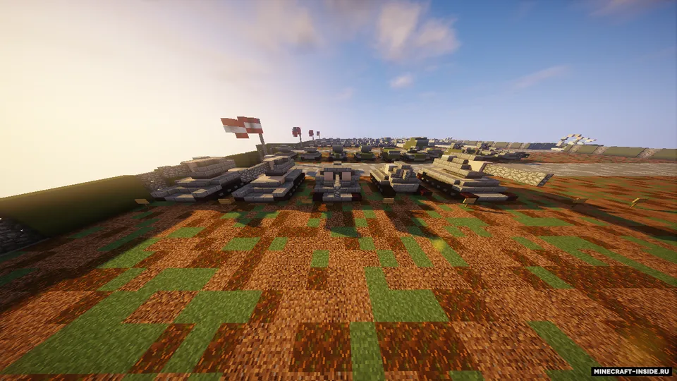 Second World War: Ground vehicles — Minecraft xarita, rasm 3