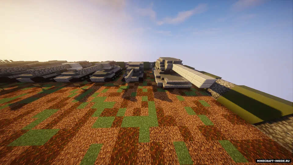 Second World War: Ground vehicles — Minecraft xarita, rasm 8