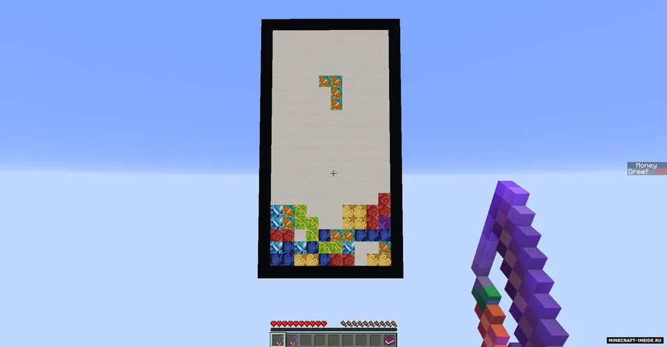 Tetris — Minecraft xarita, rasm 2