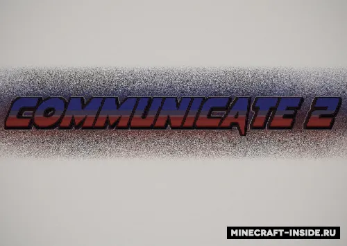 Communicate 2 — Minecraft xarita, rasm 1