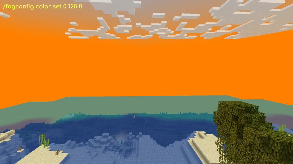 Fog config — Minecraft mod, rasm 2