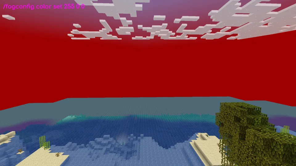 Fog config — Minecraft mod, rasm 3