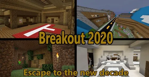 Breakout 2020 — Minecraft xarita, rasm 1
