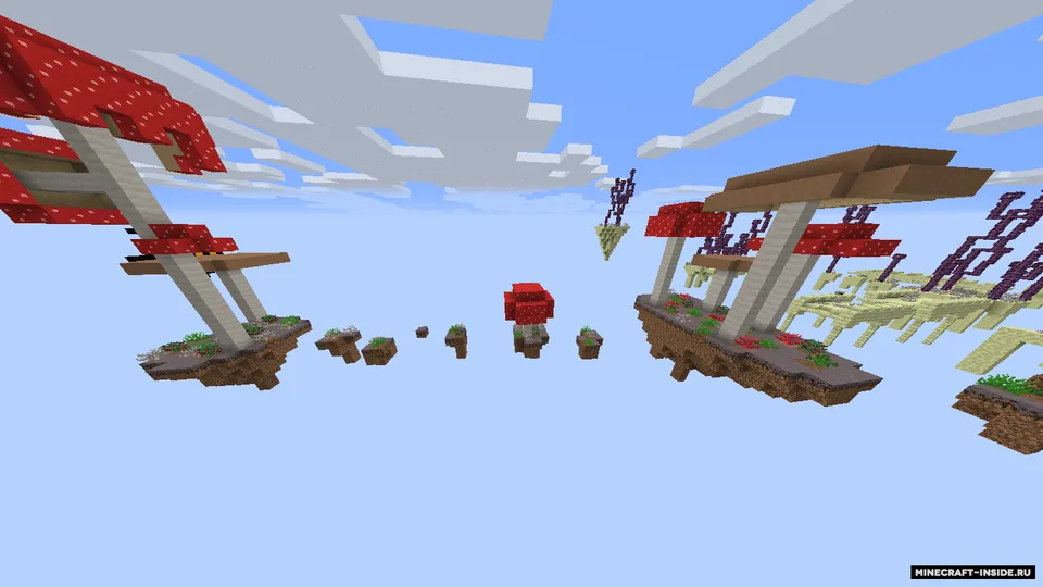 Parkour Jungle Bow — Minecraft xarita, rasm 2