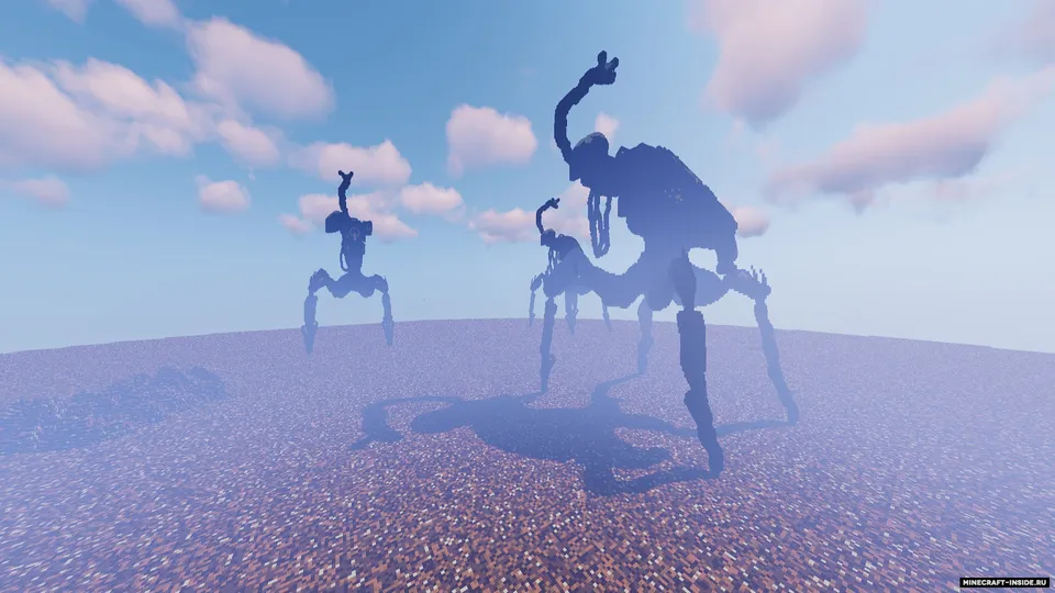 Horizon Zero Dawn dan bosqinchi — Minecraft xarita, rasm 3