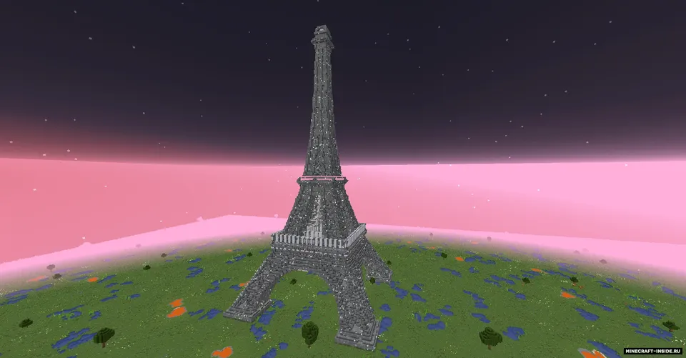 Eyfel minorasi — Minecraft xarita, rasm 5