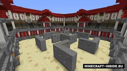Yovvoyi arena - 2-qism — Minecraft xarita, rasm 1