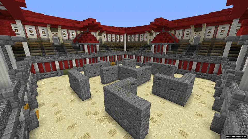 Yovvoyi arena - 2-qism — Minecraft xarita, rasm 4