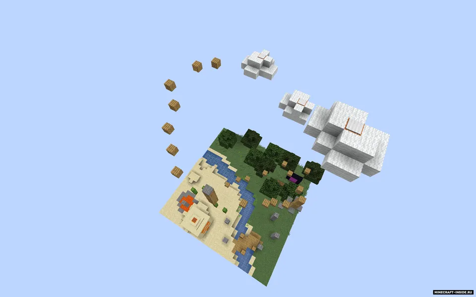 Uzhhh dan parkur xaritasi — Minecraft xarita, rasm 2