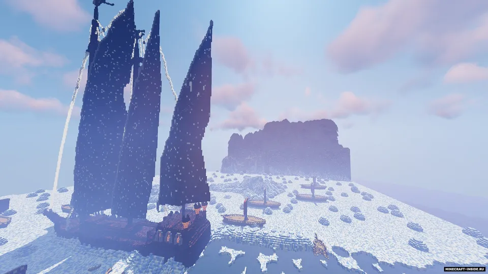 The Witcher 3 dan Naglfar — Minecraft xarita, rasm 2