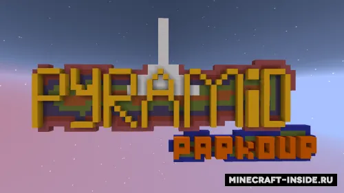 Pyramid Parkour — Minecraft xarita, rasm 1