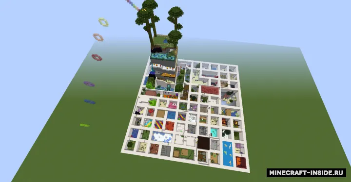 Parkour Super Stages II — Minecraft xarita, rasm 2