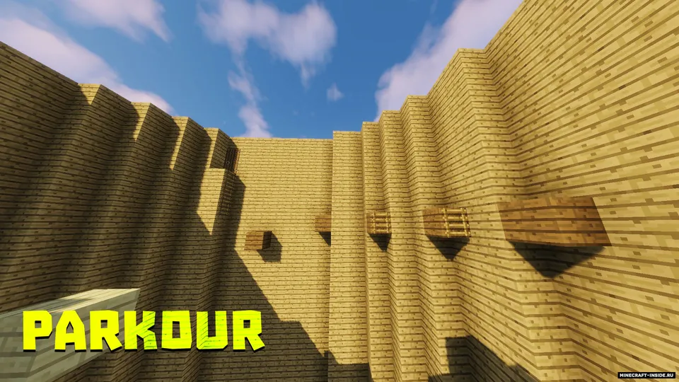 5 levels of difficulty — Minecraft xarita, rasm 3
