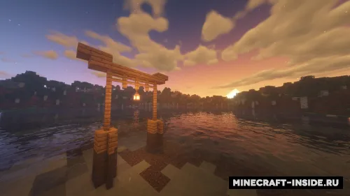 Osiyo shaharchasi — Minecraft xarita, rasm 1