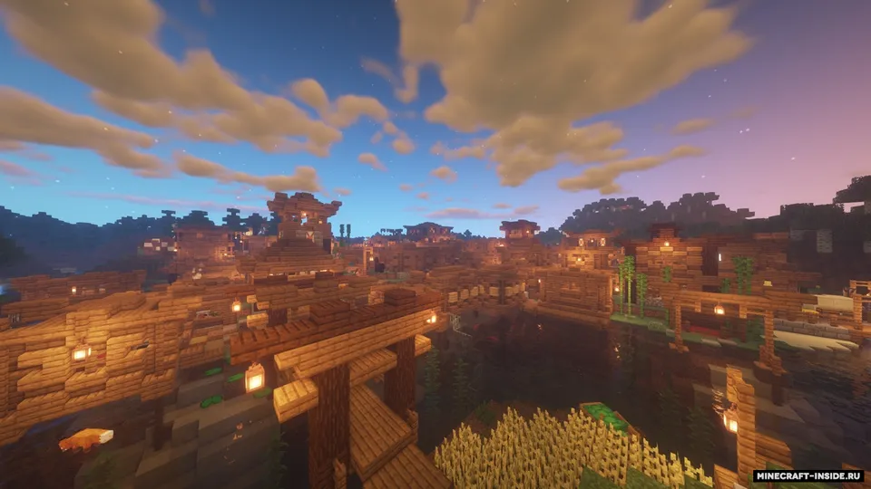 Osiyo shaharchasi — Minecraft xarita, rasm 6