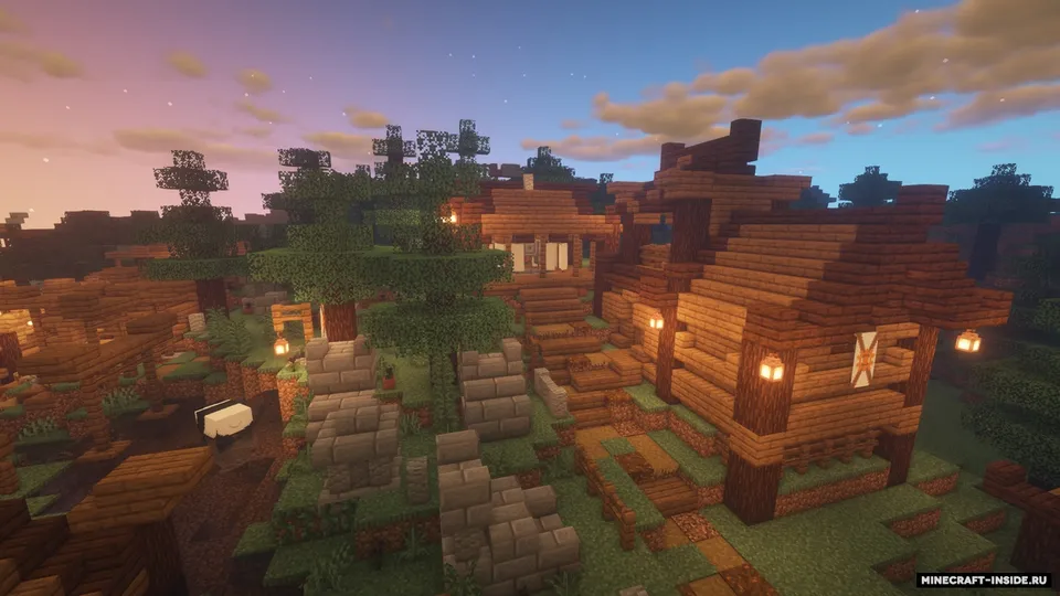 Osiyo shaharchasi — Minecraft xarita, rasm 7