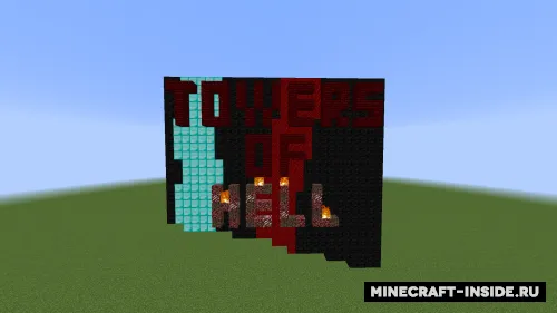 Shocker's Towers of Hell — Minecraft xarita, rasm 1