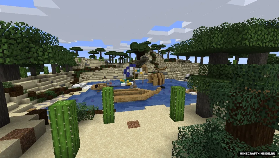 Do'stlar bilan pvp uchun xaritalar — Minecraft xarita, rasm 6