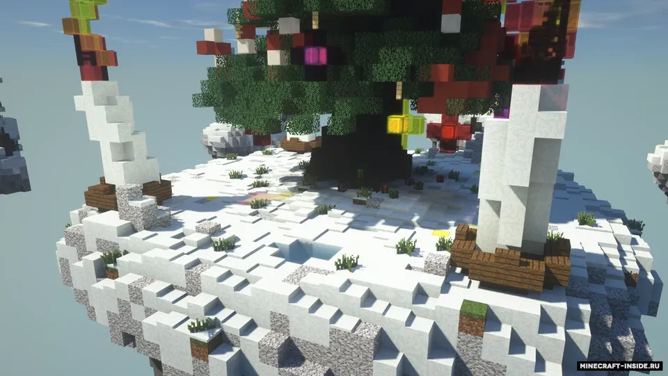 BedWars Christmas — Minecraft xarita, rasm 2