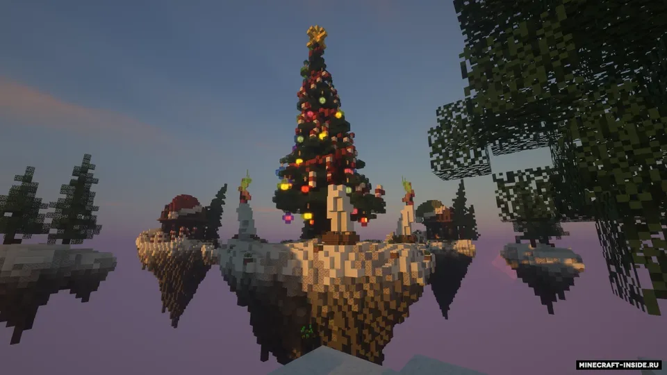 BedWars Christmas — Minecraft xarita, rasm 3