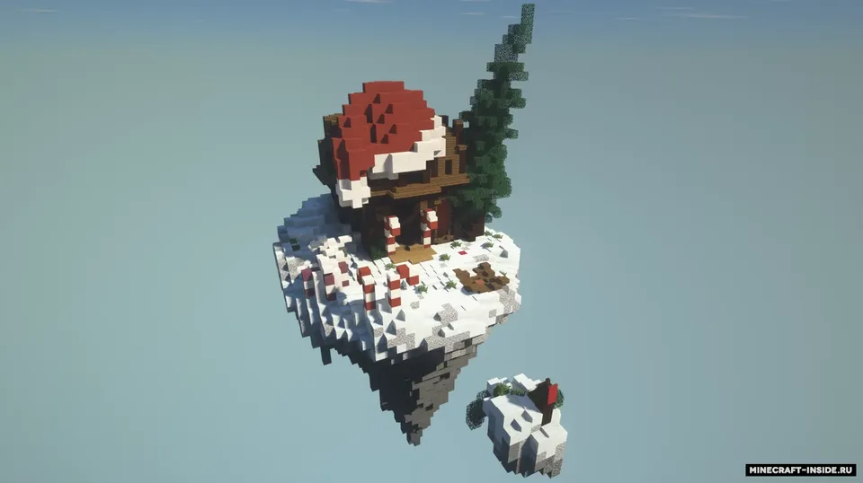 BedWars Christmas — Minecraft xarita, rasm 5